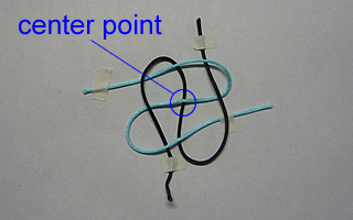 Shi Zi knot (ccw) - Step 2